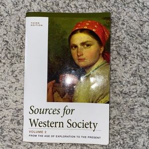 Sources for Western Society